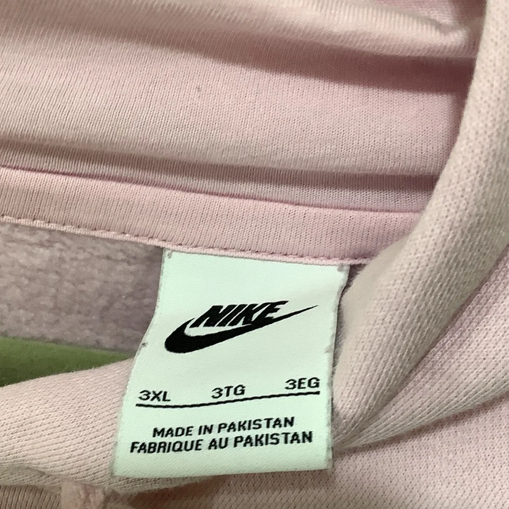 Nike Women's Soft Pink Hoodie 3XL - Picture 4 of 7